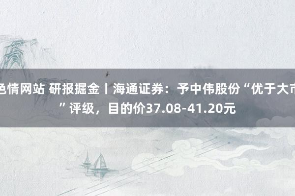 色情网站 研报掘金丨海通证券：予中伟股份“优于大市”评级，目的价37.08-41.20元