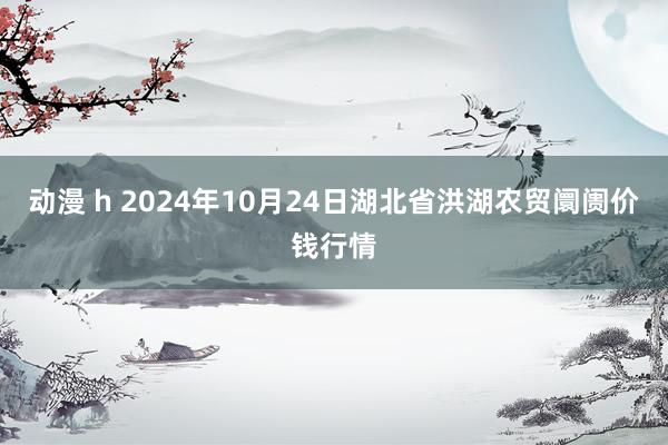 动漫 h 2024年10月24日湖北省洪湖农贸阛阓价钱行情