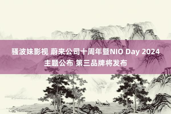 骚波妹影视 蔚来公司十周年暨NIO Day 2024主题公布 第三品牌将发布